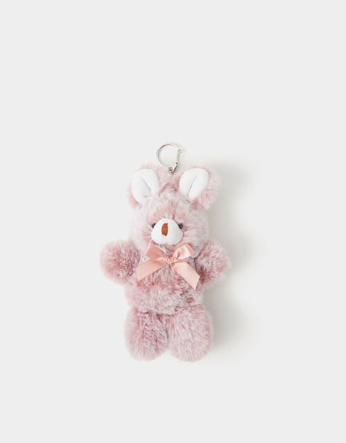 Girls Faux Fur Bunny Bag Charm