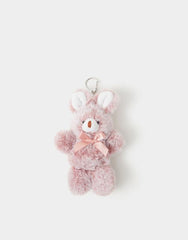 Girls Faux Fur Bunny Bag Charm