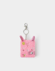 Girls Bunny Notebook Keyring