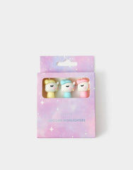 3-Pack Girls Unicorn Highlighters
