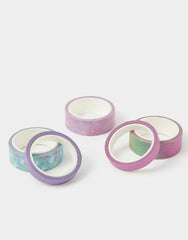 Girls 5-Pack Unicorn & Rainbow Washi Tape Set