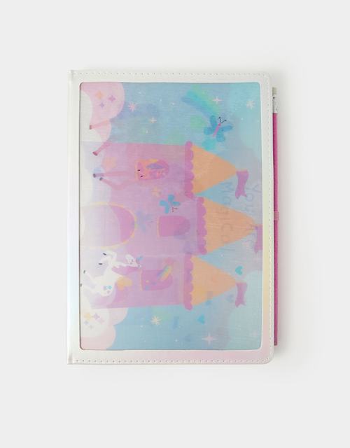 Girls 3D Unicorn Notebook & Pencil Set