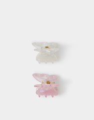 2-Pack Girls Butterfly Claw Clips