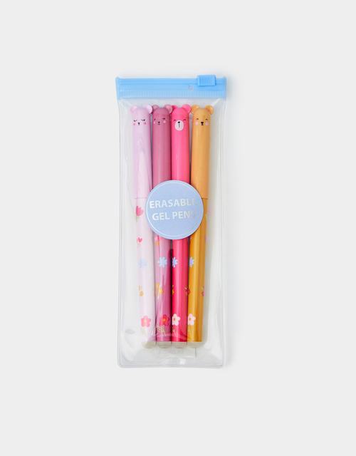 4-Pack Girls Erasable Gel Pens