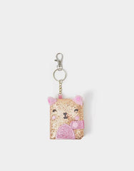 Girls Cat Notebook Keyring