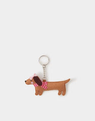 Girls Sausage Dog Bag Charm
