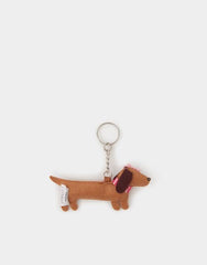 Girls Sausage Dog Bag Charm
