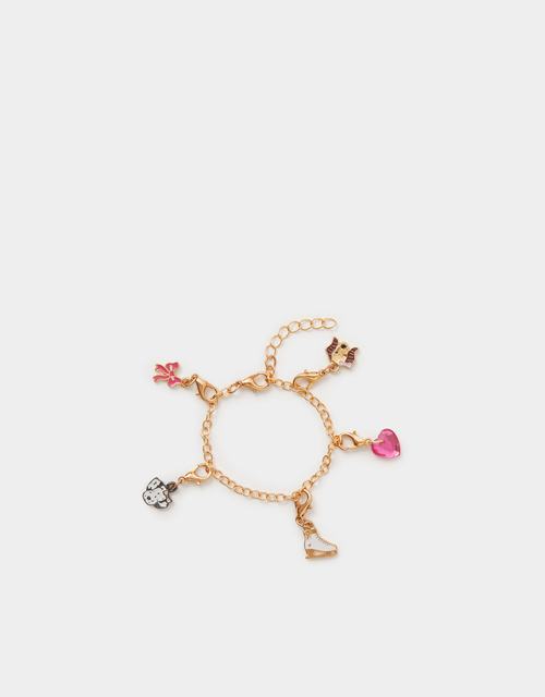 Girls Dog Charm Bracelet