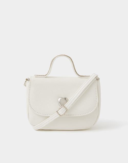 Girls Glitter Handle Crossbody Bag