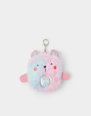Girls Bear Bag Charm Stationery Set