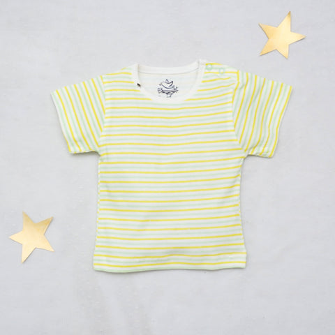 Yellow Stripes Shirt | Tops & T-Shirts | The nest clothing