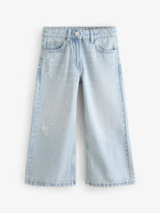 Light Blue Wide Leg Jeans (3-16yrs)