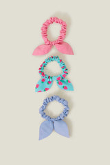 3-Pack Bunny Tie Scrunchies
