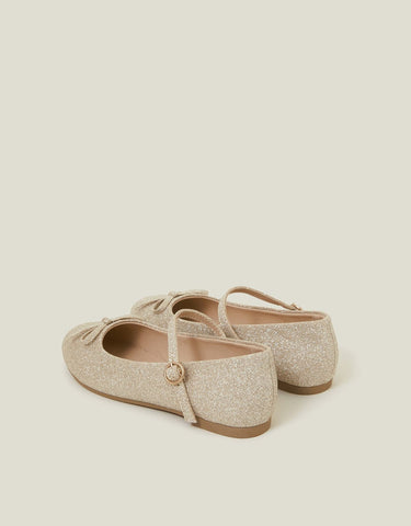 GLITTER BOW BALLERINA
