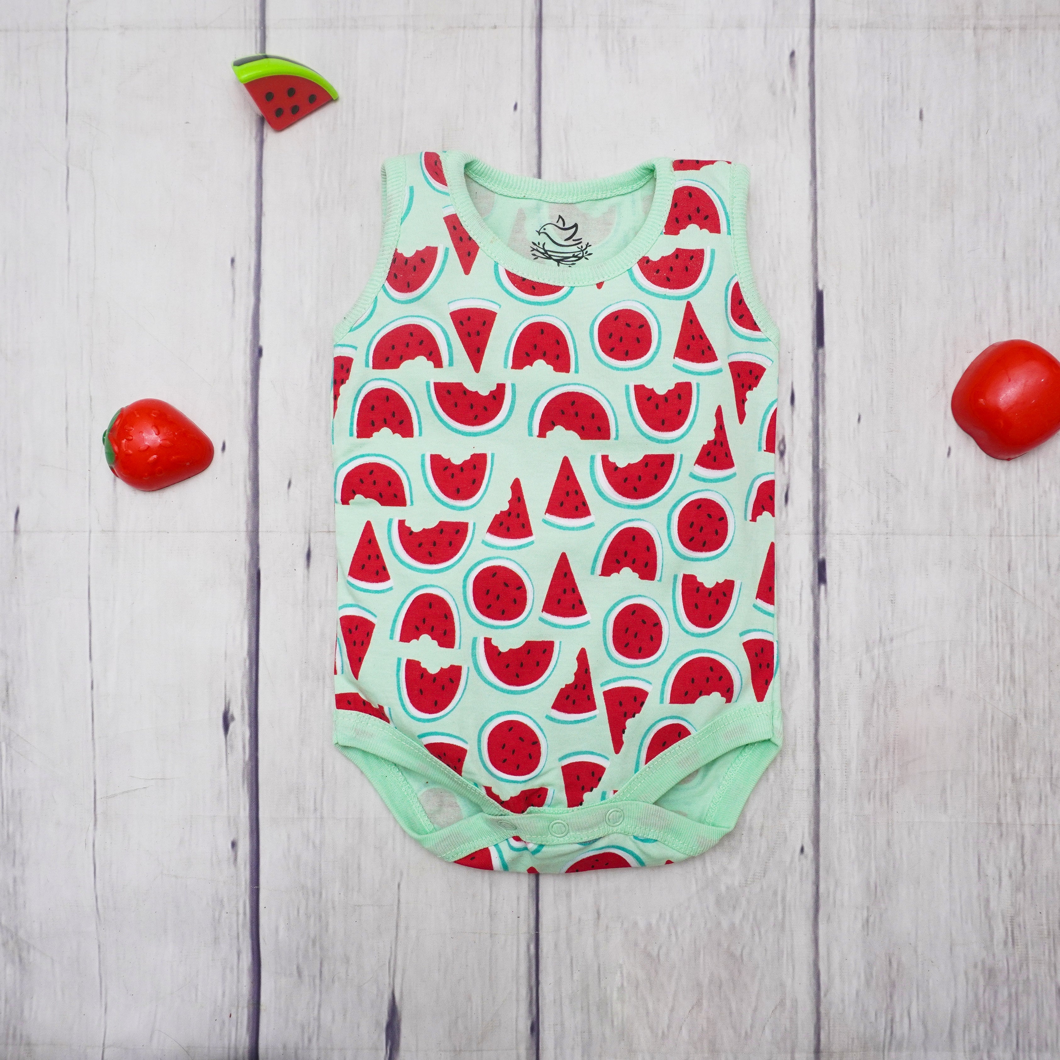 Green Watermelons Bodysuit | Suits & Sets | The nest clothing