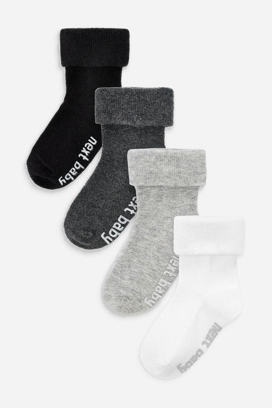 4 Pack Baby Socks NEXT UK