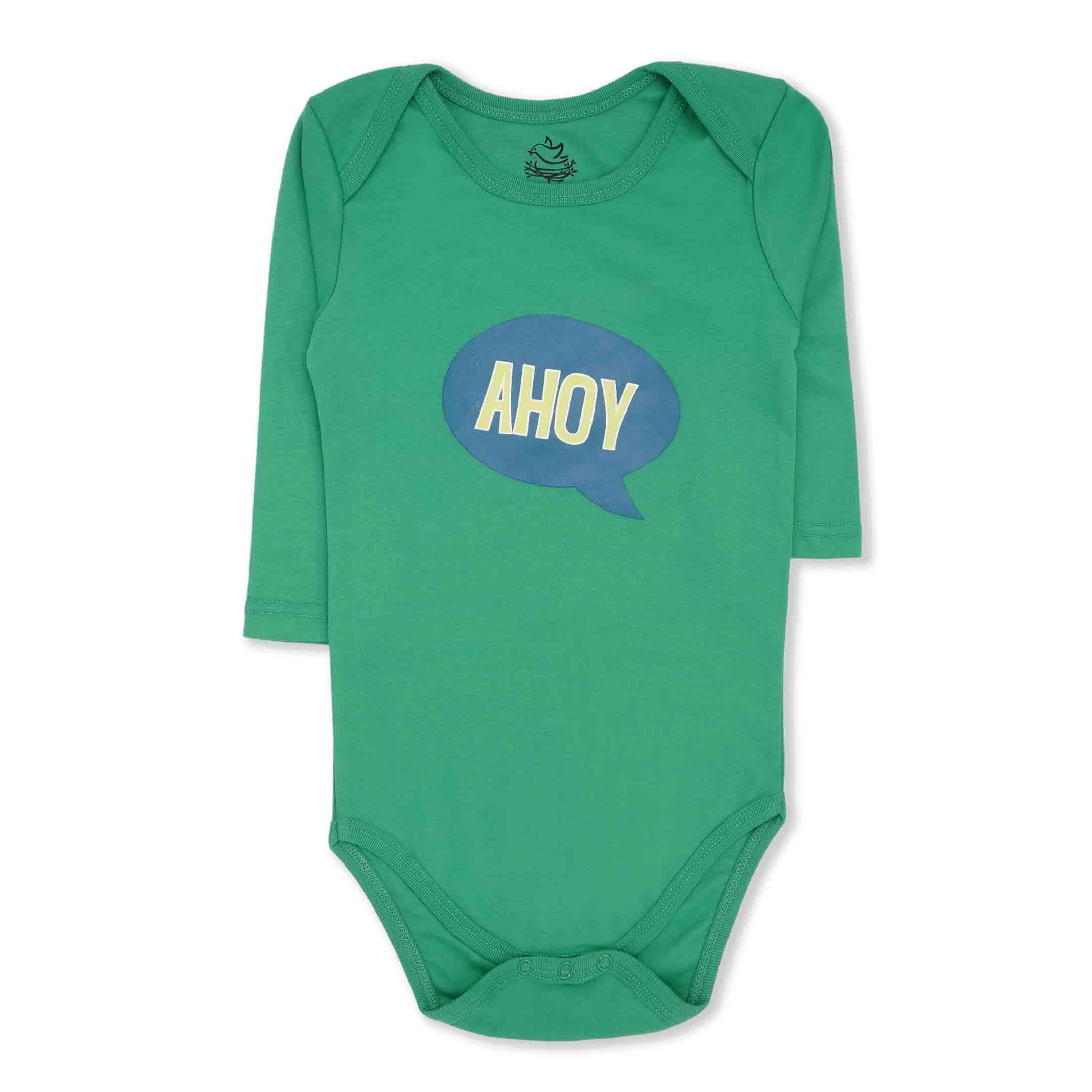 Ahoy There Long Sleeve Bodysuit | Suits & Sets | The nest clothing