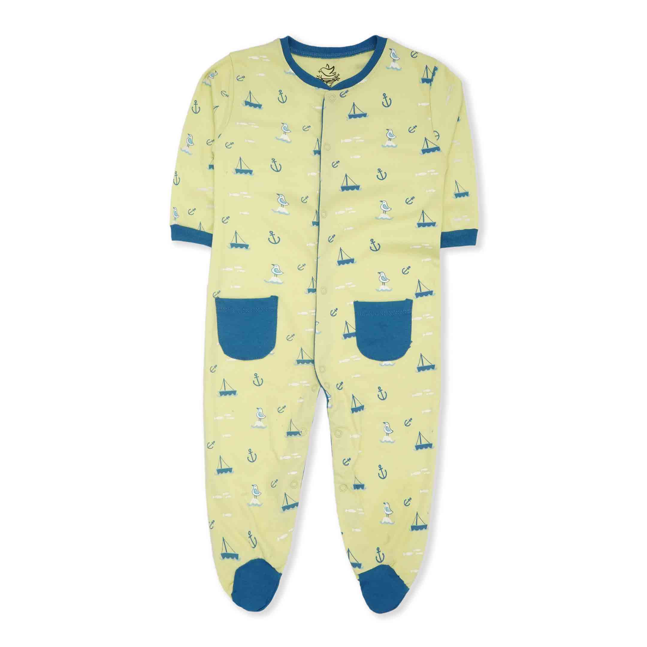 LITTLE SAILOR SLEEPING SUIT | Suits & Sets | The nest clothing