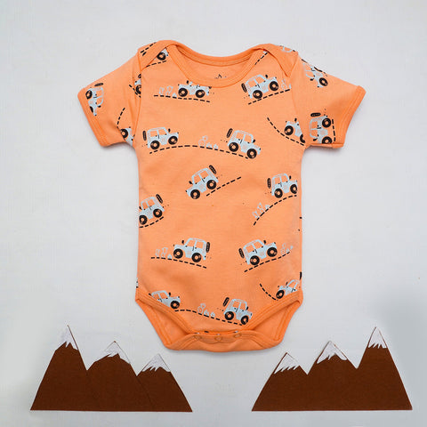 Orange Cars Bodysuit | Suits & Sets | The nest clothing