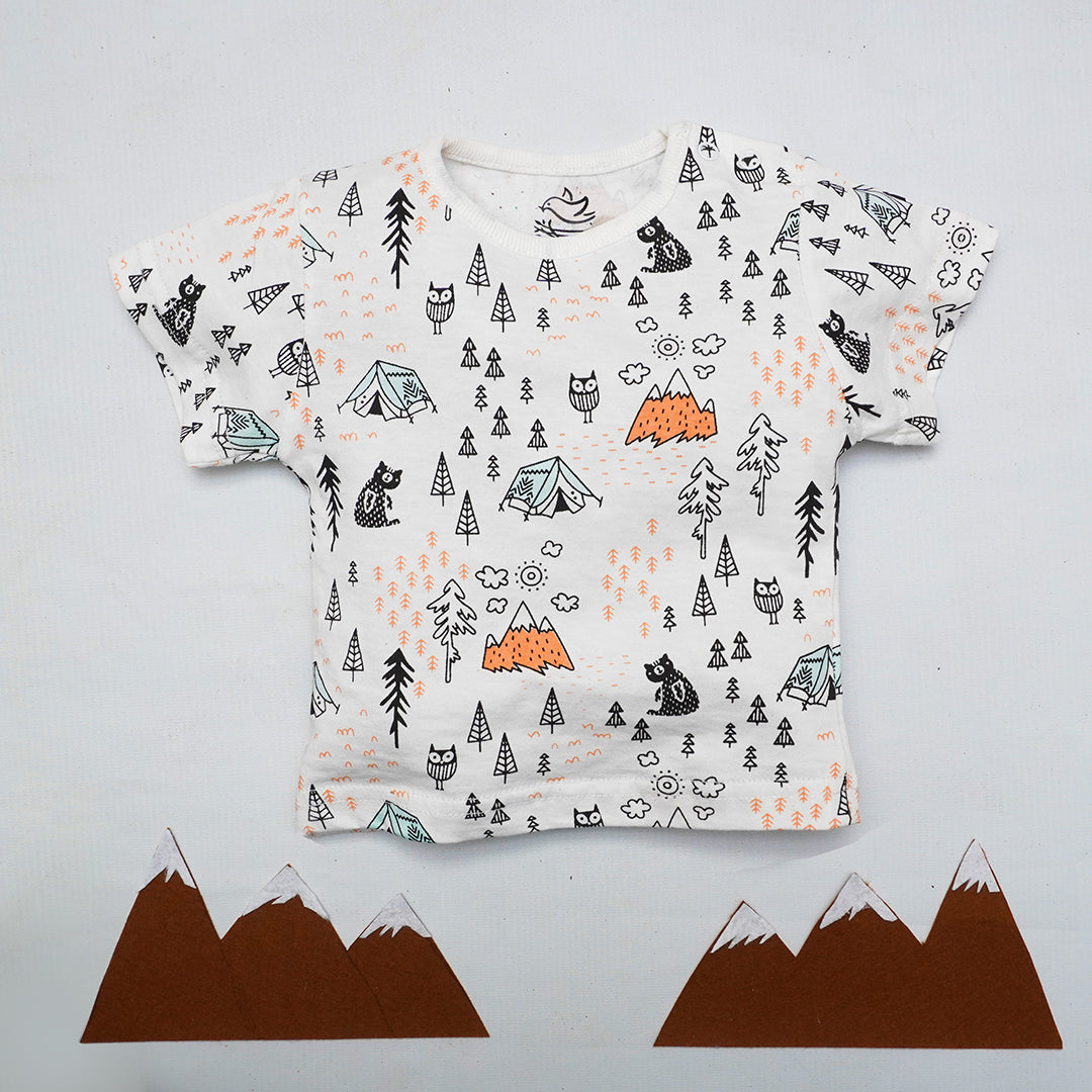 Snowfall Baby Shirt | Tops & T-Shirts | The nest clothing