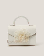 Organza Flower Glitter Bag