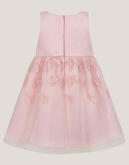 Baby Mapel Butterfly Tulle Dress Pink