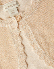 Baby Maeve Cardigan Gold