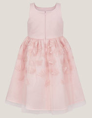 Mapel Butterfly Tulle Dress Pink
