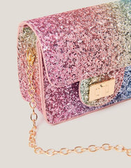 Mini Rainbow Glitter Bag