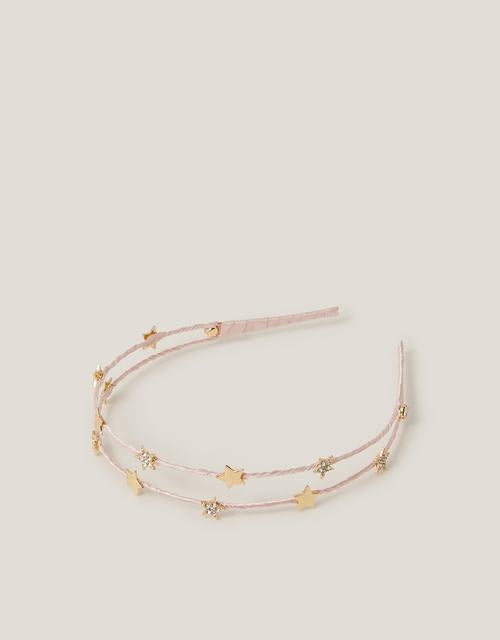 Diamante Star Wire Headband