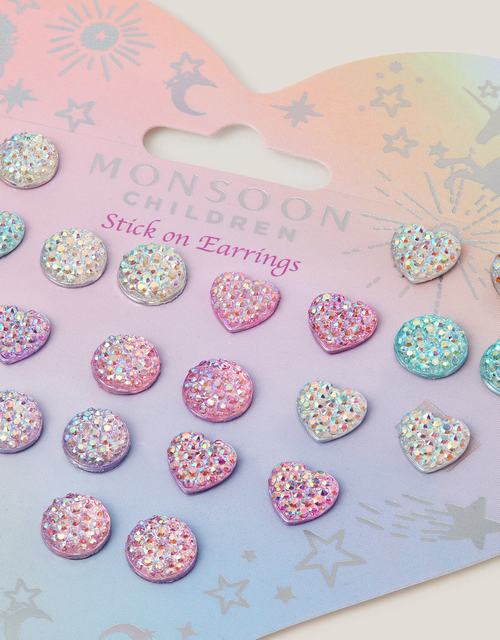 Disco Stick-On Earrings