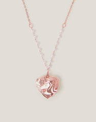 Unicorn Heart Locket Necklace