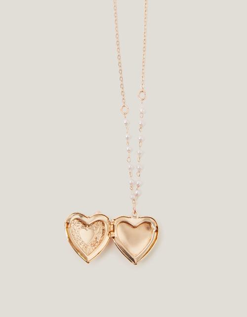 Unicorn Heart Locket Necklace