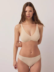 Daisy Non Pad Non Wire Cotton Rich Bralettes Three Pack
