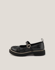Star Parent Mary Jane Flats Black