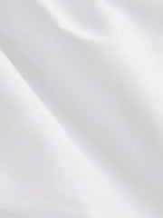 White Penny Collar Easy Care Single Cuff Smart Shirt