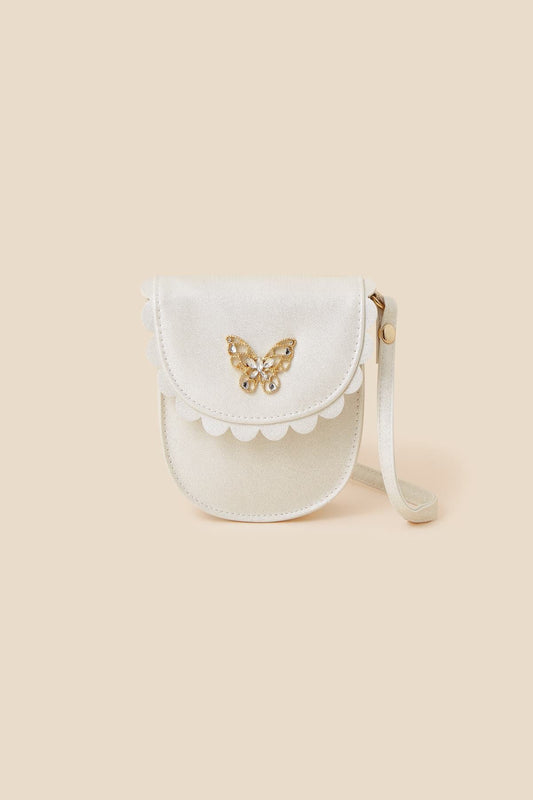 Girls Scallop Edge Butterfly Cross-Body Bag ACCESSORIZE