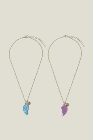 HEART BFF NECKLACE
