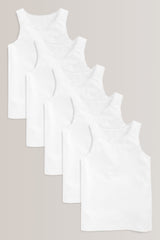 5 Pack Vests NEXT UK