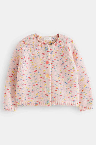 Pink Rainbow Spot Cardigan