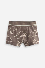 Linear Dino Print Trunks 5 Pack