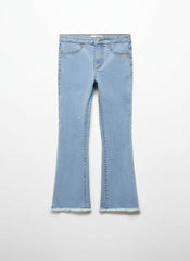 Girls Flared Denim Jeans