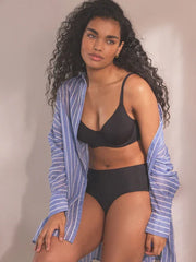 Black Forever Lite Smoothing Bra