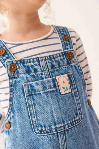 Denim 100% Cotton Dungarees