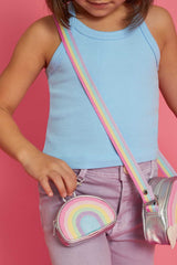Girls Rainbow Purse Bag