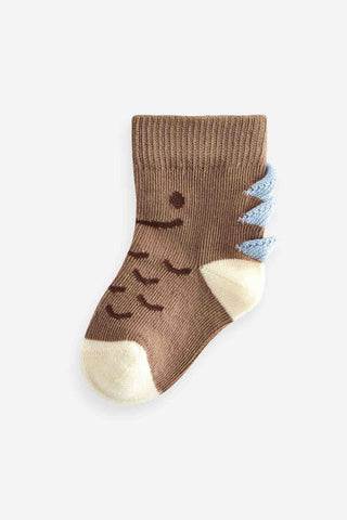 Blue Baby Character Socks 3 Pack