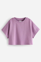 Purple Boxy T-Shirt