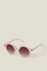Girls Strawberry Print Sunglasses