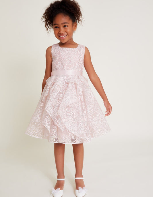 ILLENA CANCAN LACE DRESS