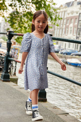 Ruched Sleeve Tea Dress NEXT UK